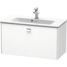 Duravit BR401101018 - Brioso One Drawer Wall-Mount Vanity Unit White