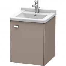 Duravit BR4040R1043 - Duravit Brioso Vanity Unit Wall-Mounted  Basalt Matte