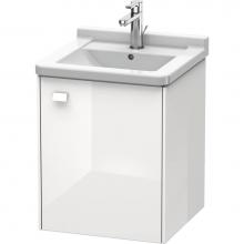 Duravit BR4040R2222 - Duravit Brioso Vanity Unit Wall-Mounted  White High Gloss