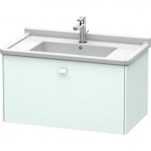 Duravit BR404200909 - Duravit Brioso Vanity Unit Wall-Mounted  Light Blue Matte