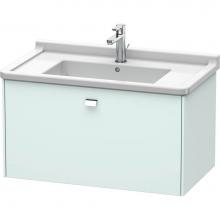 Duravit BR404201009 - Duravit Brioso Vanity Unit Wall-Mounted  Light Blue Matte