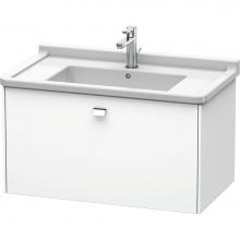 Duravit BR404201018 - Duravit Brioso One Drawer Wall-Mount Vanity Unit White