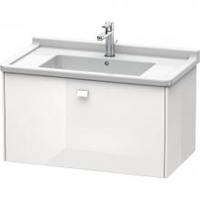 Duravit BR404202222 - Duravit Brioso One Drawer Wall-Mount Vanity Unit White