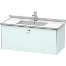 Duravit BR404301009 - Duravit Brioso Vanity Unit Wall-Mounted  Light Blue Matte