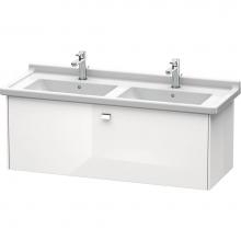 Duravit BR404401022 - Duravit Brioso One Drawer Wall-Mount Vanity Unit White