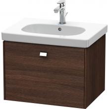 Duravit BR404501053 - Duravit Brioso One Drawer Wall-Mount Vanity Unit Chestnut Dark