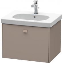 Duravit BR404504343 - Duravit Brioso One Drawer Wall-Mount Vanity Unit Basalt