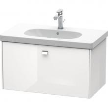 Duravit BR404601022 - Duravit Brioso One Drawer Wall-Mount Vanity Unit White