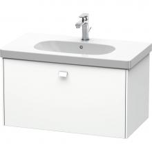 Duravit BR404601818 - Duravit Brioso One Drawer Wall-Mount Vanity Unit White