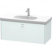 Duravit BR404701009 - Duravit Brioso Vanity Unit Wall-Mounted  Light Blue Matte