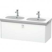 Duravit BR404801018 - Duravit Brioso One Drawer Wall-Mount Vanity Unit White