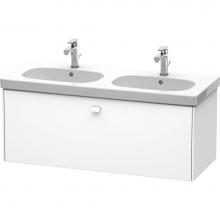 Duravit BR404801818 - Duravit Brioso One Drawer Wall-Mount Vanity Unit White