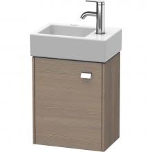 Duravit BR4049L1035 - Brioso One Door Wall-Mount Vanity Unit Oak Terra