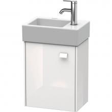 Duravit BR4049L2222 - Brioso One Door Wall-Mount Vanity Unit White