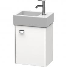 Duravit BR4049R1018 - Brioso One Door Wall-Mount Vanity Unit White