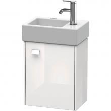 Duravit BR4049R2222 - Brioso One Door Wall-Mount Vanity Unit White