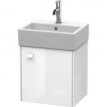 Duravit BR4050R2222 - Brioso One Door Wall-Mount Vanity Unit White