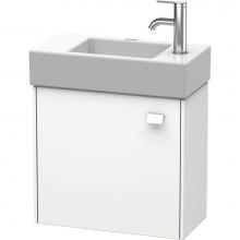 Duravit BR4051L1818 - Brioso One Door Wall-Mount Vanity Unit White