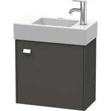 Duravit BR4051R1049 - Brioso One Door Wall-Mount Vanity Unit Graphite