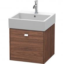 Duravit BR405201021 - Brioso One Drawer Wall-Mount Vanity Unit Walnut Dark