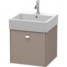 Duravit BR405201043 - Duravit Brioso One Drawer Wall-Mount Vanity Unit Basalt