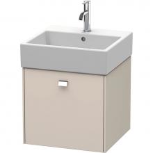 Duravit BR405201091 - Brioso One Drawer Wall-Mount Vanity Unit Taupe