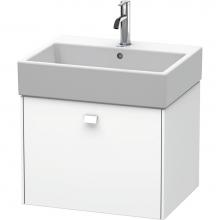 Duravit BR405301818 - Brioso One Drawer Wall-Mount Vanity Unit White
