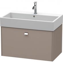 Duravit BR405501043 - Duravit Brioso One Drawer Wall-Mount Vanity Unit Basalt