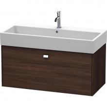Duravit BR405601053 - Duravit Brioso One Drawer Wall-Mount Vanity Unit Chestnut Dark