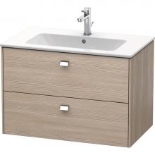 Duravit BR410201031 - Duravit Brioso Vanity Unit Wall-Mounted  Pine Silver