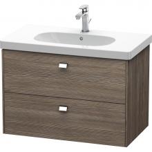 Duravit BR414601051 - Duravit Brioso Vanity Unit Wall-Mounted  Pine Terra