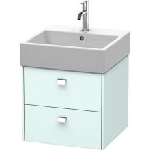 Duravit BR415201009 - Duravit Brioso Vanity Unit Wall-Mounted  Light Blue Matte