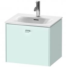 Duravit BR420900909 - Duravit Brioso Vanity Unit Wall-Mounted  Light Blue Matte