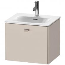 Duravit BR420909191 - Brioso One Drawer Wall-Mount Vanity Unit Taupe