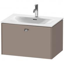 Duravit BR421101043 - Duravit Brioso One Drawer Wall-Mount Vanity Unit Basalt