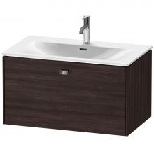 Duravit BR421201053 - Duravit Brioso One Drawer Wall-Mount Vanity Unit Chestnut Dark