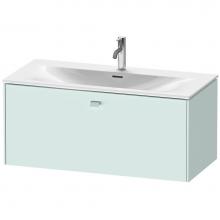 Duravit BR421300909 - Duravit Brioso Vanity Unit Wall-Mounted  Light Blue Matte
