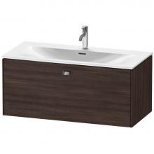 Duravit BR421301053 - Duravit Brioso One Drawer Wall-Mount Vanity Unit Chestnut Dark