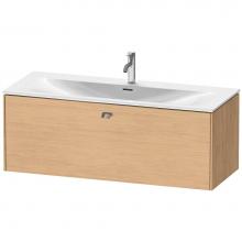 Duravit BR421401030 - Brioso One Drawer Wall-Mount Vanity Unit Natural Oak