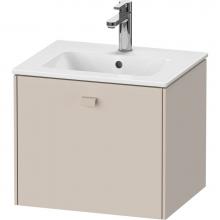 Duravit BR422709191 - Brioso One Drawer Wall-Mount Vanity Unit Taupe