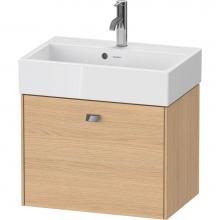 Duravit BR422801030 - Brioso One Drawer Wall-Mount Vanity Unit Natural Oak