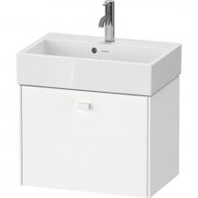 Duravit BR422801818 - Brioso One Drawer Wall-Mount Vanity Unit White