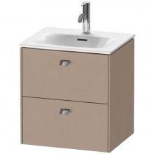 Duravit BR430901075 - Brioso Two Drawer Wall-Mount Vanity Unit Linen