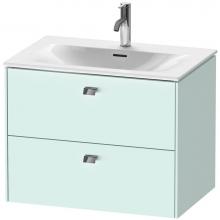 Duravit BR431101009 - Duravit Brioso Vanity Unit Wall-Mounted  Light Blue Matte