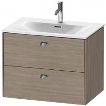 Duravit BR431101031 - Duravit Brioso Vanity Unit Wall-Mounted  Pine Silver