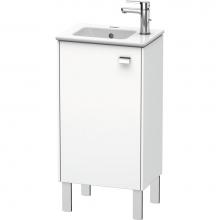 Duravit BR4400L1018 - Brioso One Door Floorstanding Vanity Unit White