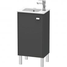 Duravit BR4400L1049 - Brioso One Door Floorstanding Vanity Unit Graphite