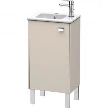 Duravit BR4400L1091 - Brioso One Door Floorstanding Vanity Unit Taupe