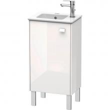 Duravit BR4400L2222 - Brioso One Door Floorstanding Vanity Unit White