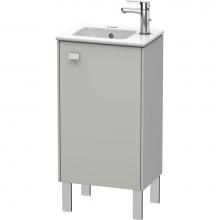 Duravit BR4400R0707 - Brioso One Door Floorstanding Vanity Unit Concrete Gray